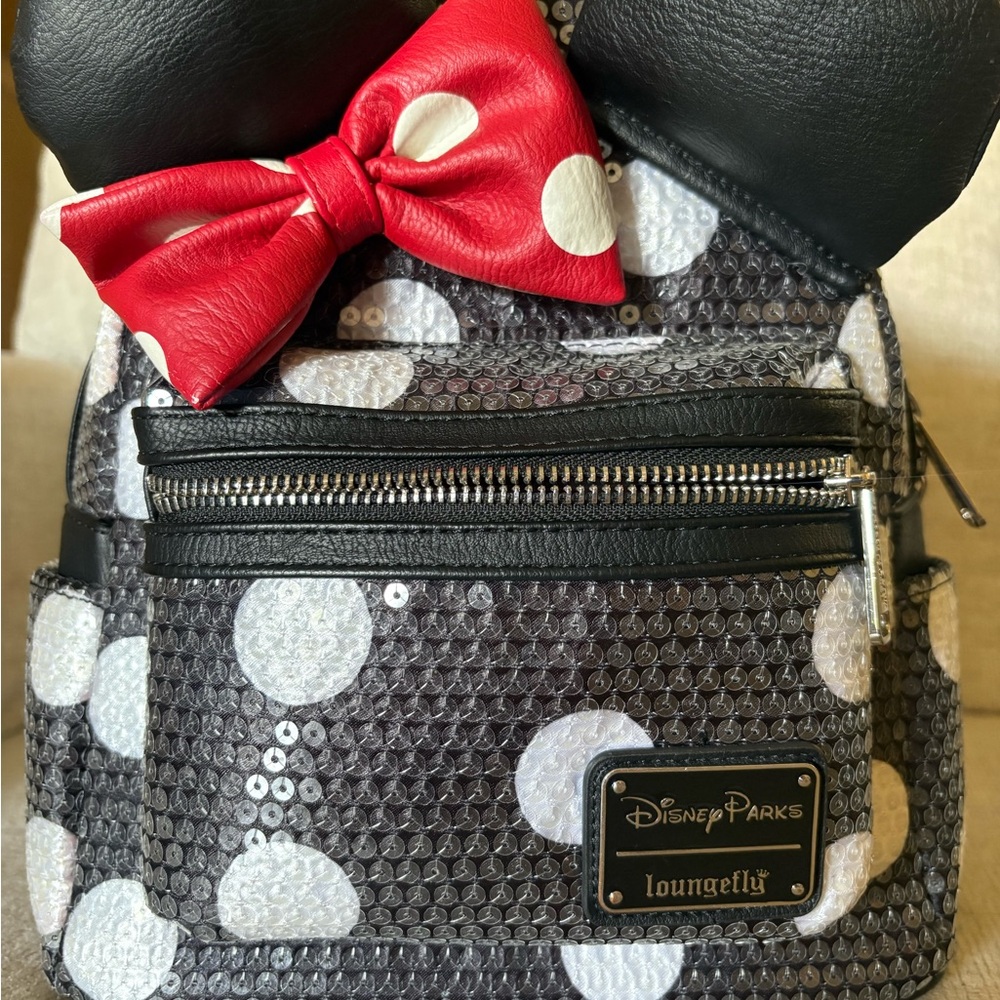 Disney Parks Loungefly Minnie Mouse Backpack